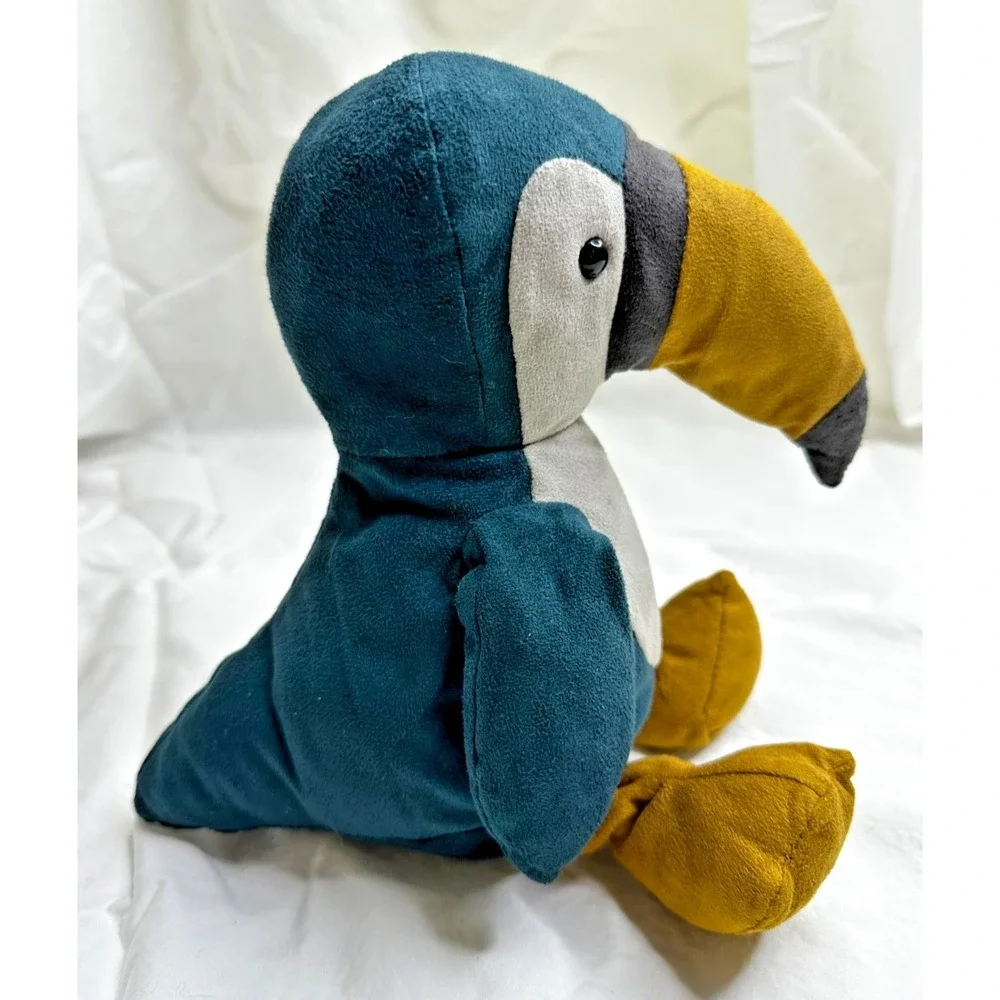 Jellycat London Belby Toucan Blue Bird Plush Stuffed Animal 8